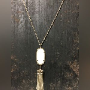 Kendra Scott Rayne Necklace White (gold)